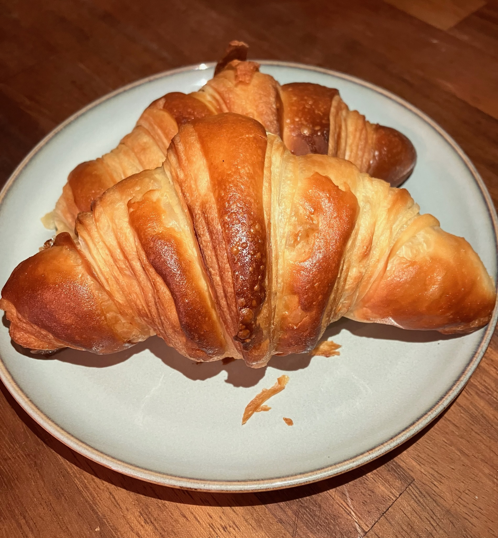 French butter croissants