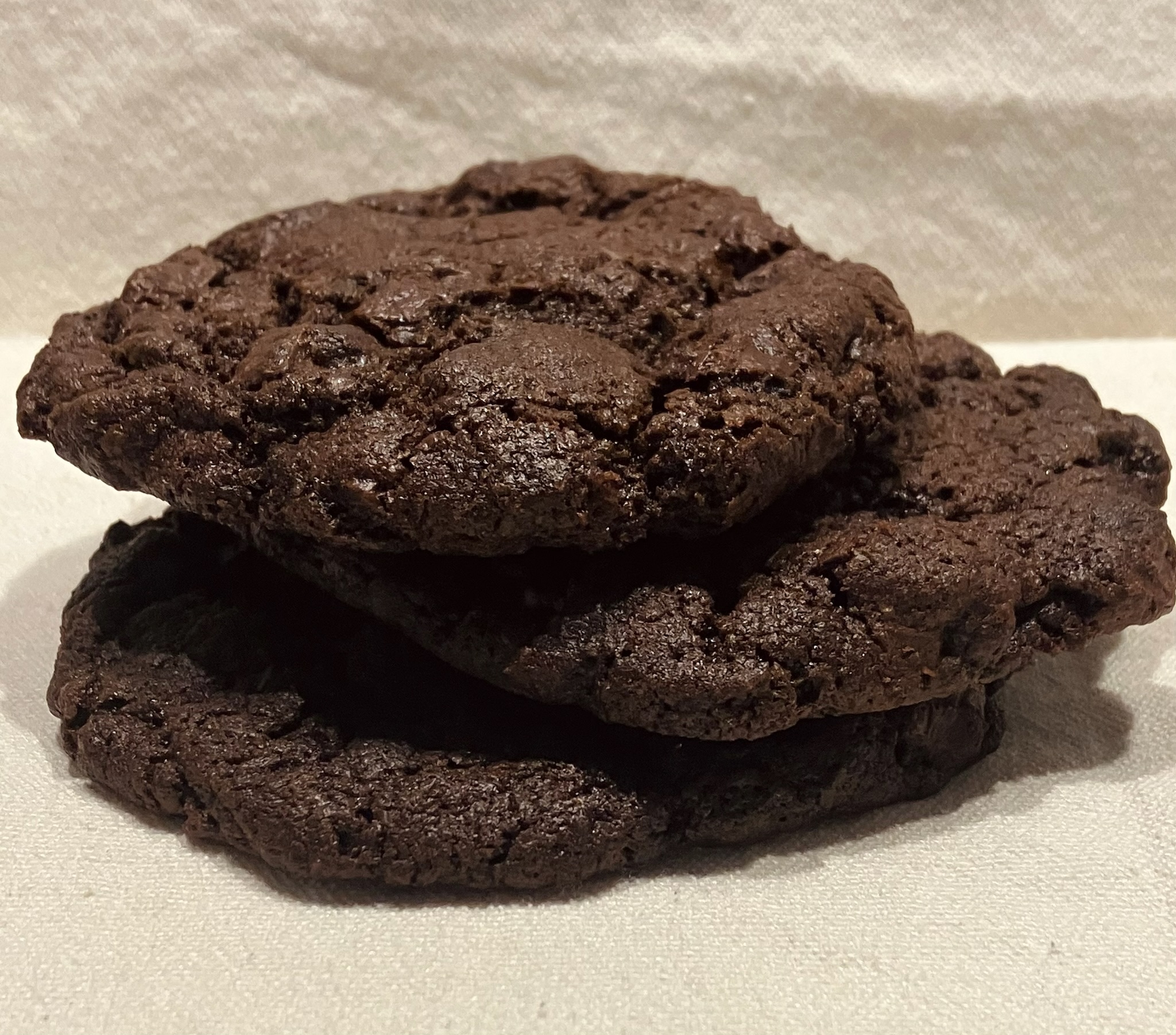 Double chocolate chip cookies